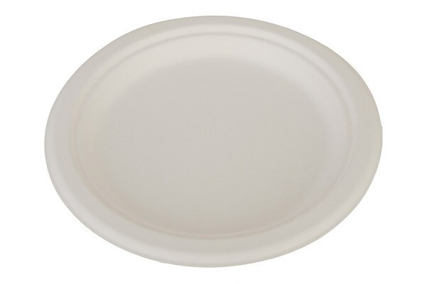 9 in White Paper Plates 500 ct.